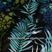 Rayon Plain Reactive Printed Shirt Fabric